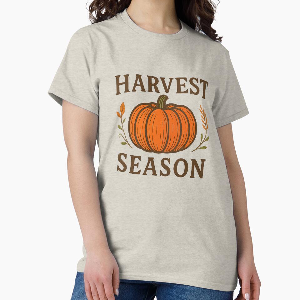 Harvest Season Pumpkin Fall Design by OwnYourMood