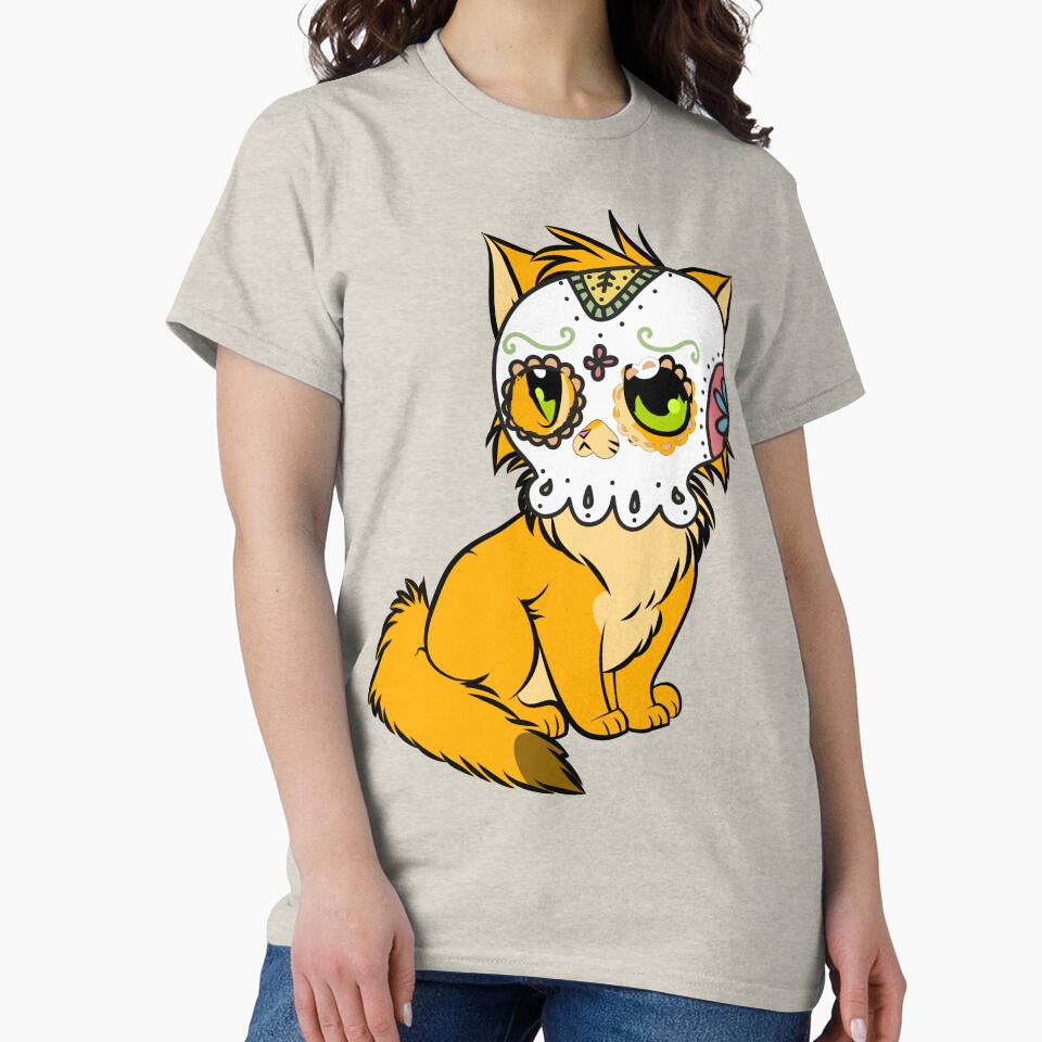 Cute But Creepy Funny Cat by DiensDesign