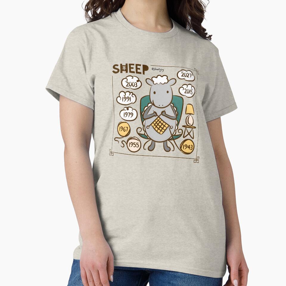 Year of the Sheep Goat Ram Chinese New Year Zodiac Animal 2027 by flowtojoy