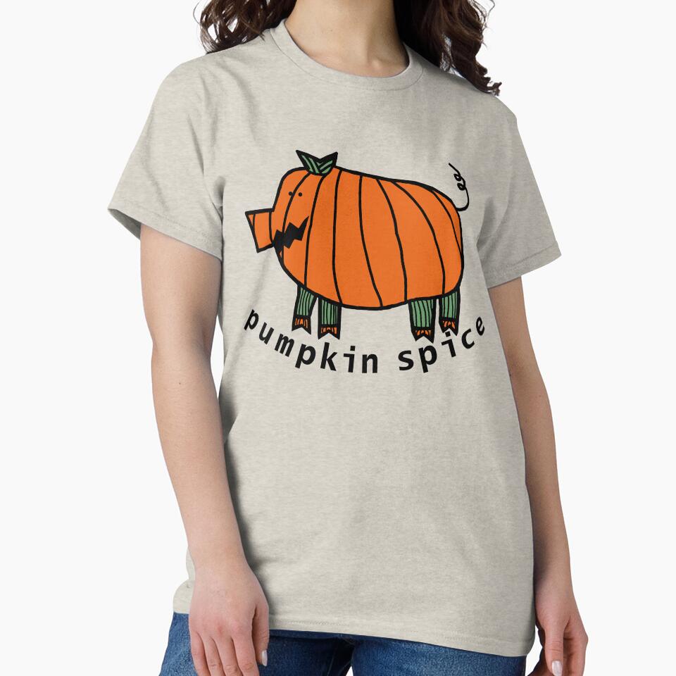 Pumpkin Spice Pig by ellenhenry