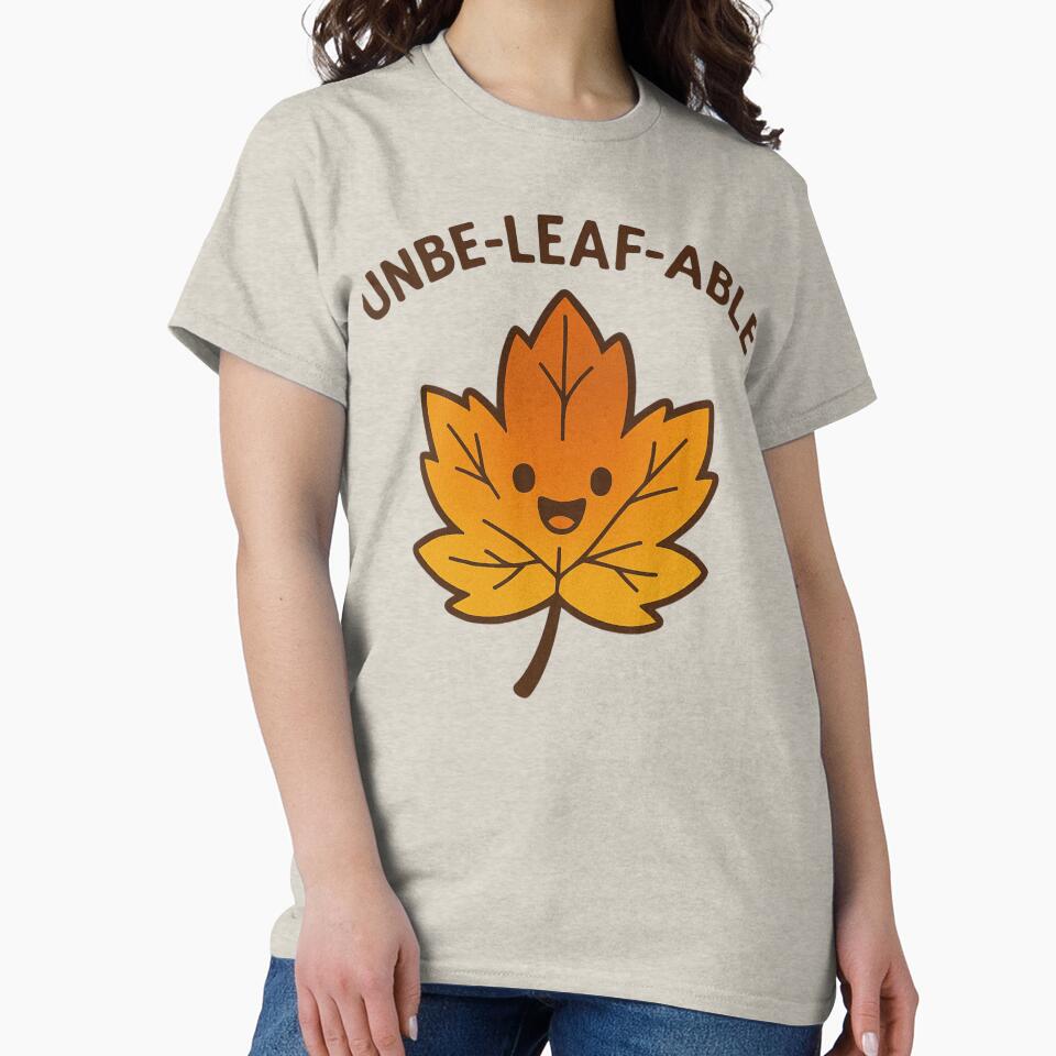 Un-be-leaf-ably Cozy – Cute Leaf with Cocoa and Marshmallows by BloomKind