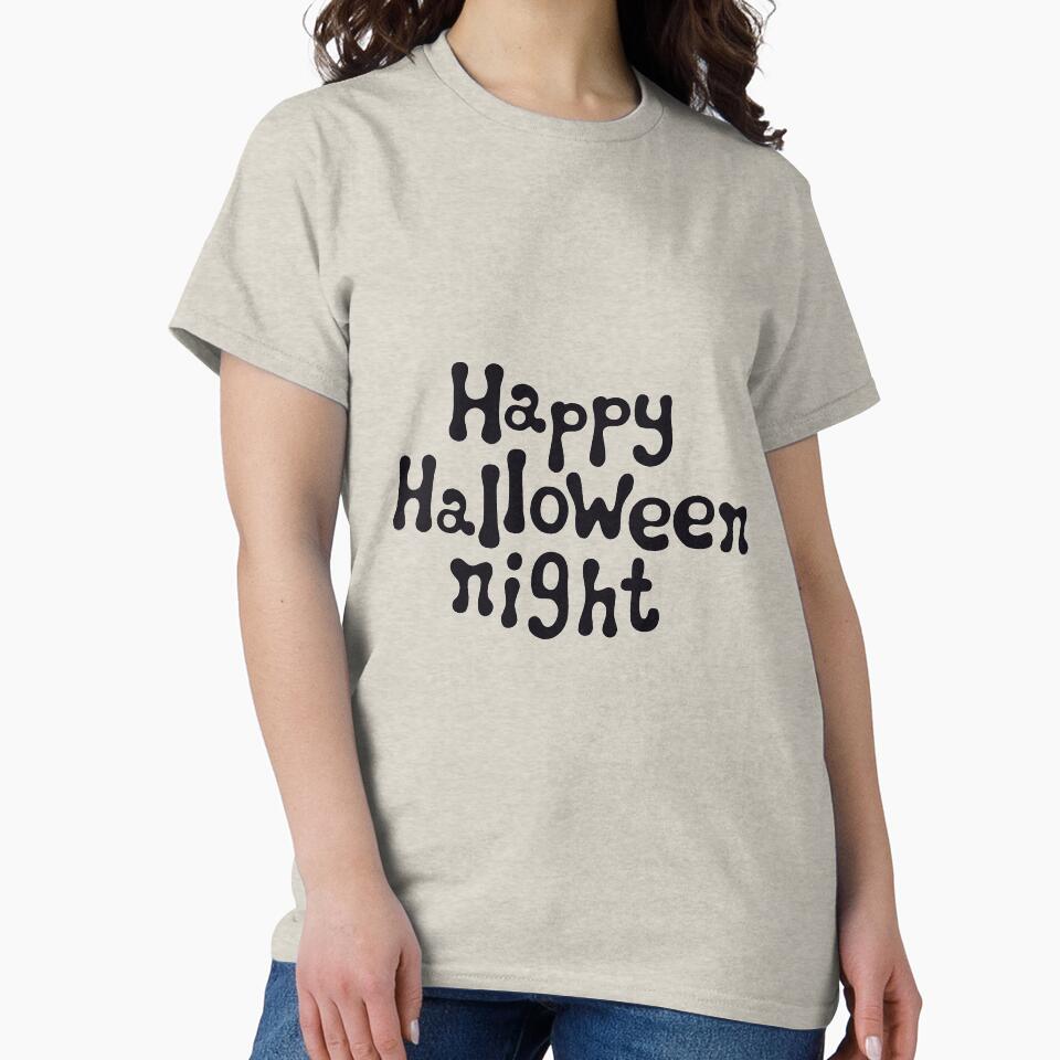 Happy Halloween Night Funny Halloween Party Gift For Men And Women by Dadjokes Co
