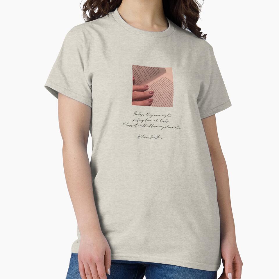 Romantic Academia William Faulkner Quote by lovartxin