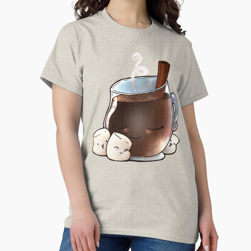 Hot Chocolate and Marshmallow Friends by Lyddie Doodles