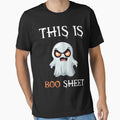 This Is Boo Sheet Ghost Halloween by Quirky Shirts