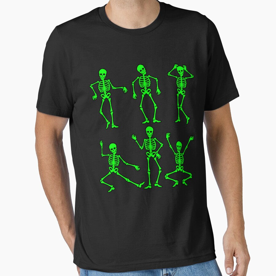 Dancing Skeletons Dance Challenge Girl Boys Kids Halloween by RikoAiba