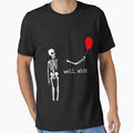 Funny Skeleton Lost Balloon Halloween Meme by LouisaOReilly
