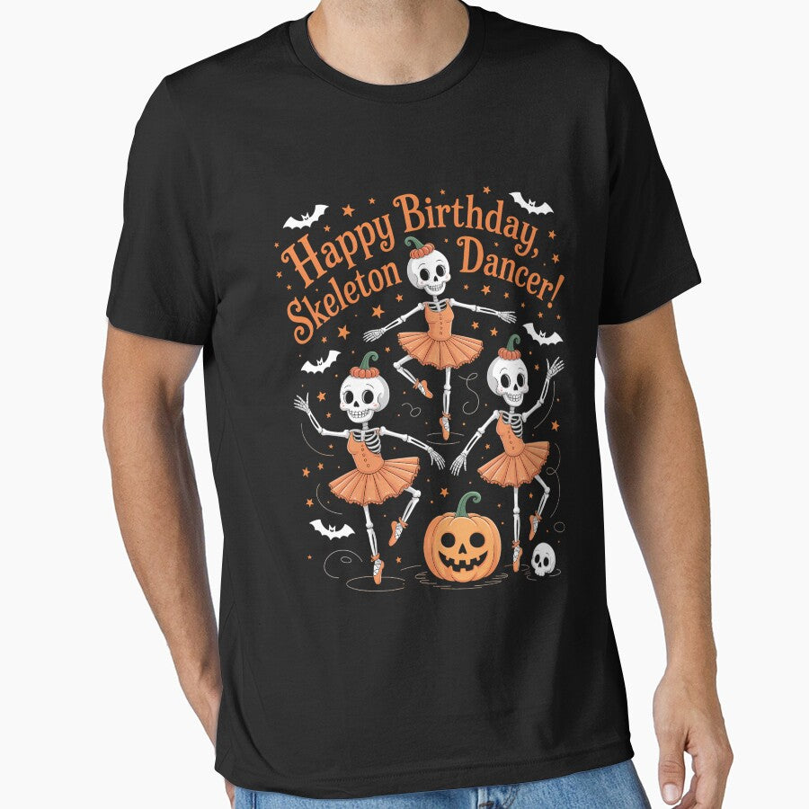Ballet Pumpkin Skeleton Scary Halloween by Sunset4Bones