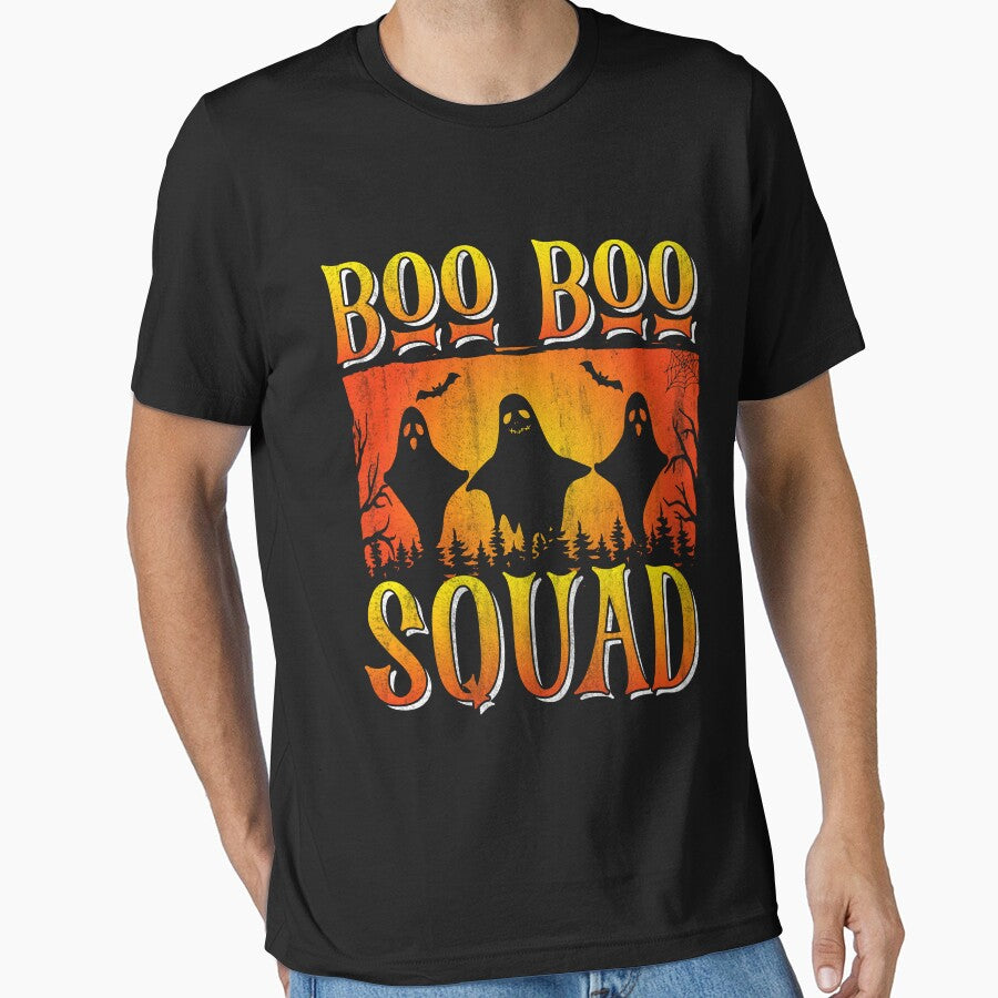Boo Boo Squad Funny Halloween T-shirt by KGN  CREATIVITY