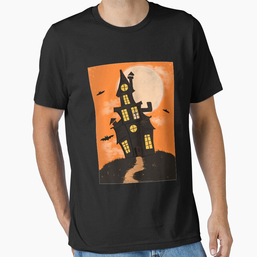 Spooky Halloween Haunted House by LorentThornburg