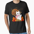 Cat Leaf Fall Tree Hello Autumn by FeelCreations