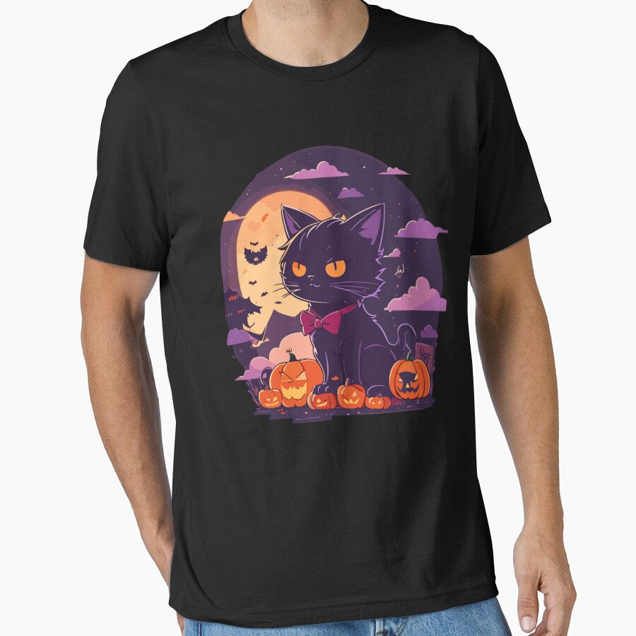 halloween cat by OSWALKARD