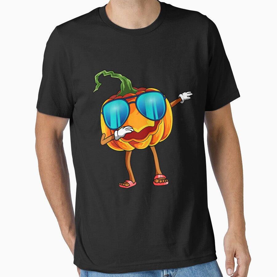 Dabbing Halloween Pumpkin costume by Ibu83