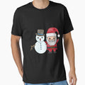 snowman and santa, lifelong friends | Gift idea T-Shirt by paxue257