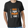 Thick Thighs And Spooky Vibes Halloween, Funny Halloween Shirt, 2021 Halloween,Spooky Vibes Shirt,Funny Spooky Vibes Shirt by MoradovT-shirt