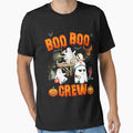 Boo Boo Crew Ghost Nurse Retro Halloween 2021 Nursing RN by VolunteerCoalit