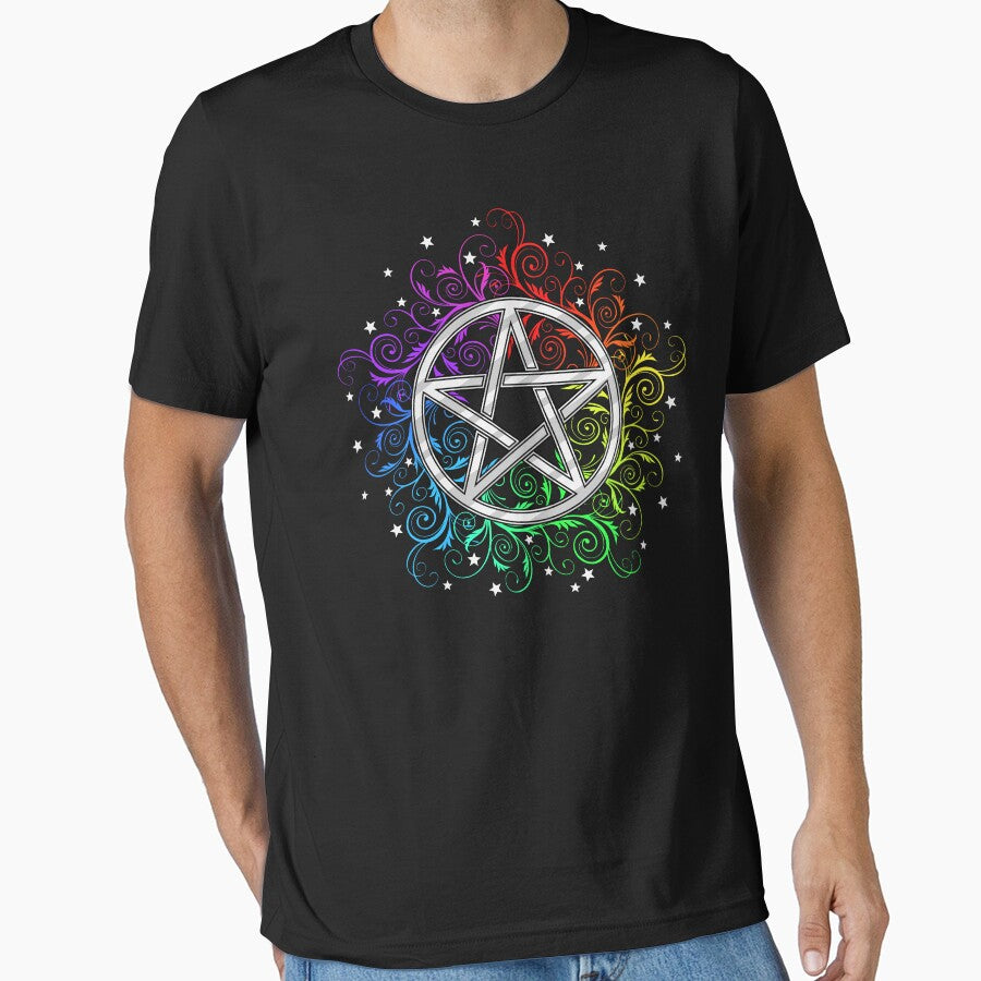 Rainbow Pentagram by RavenWake