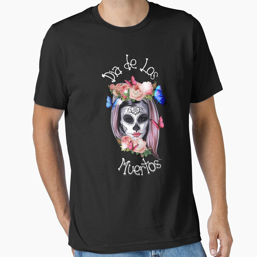 Dia de Los Muertos- Sugar Candy Skull Design by RudeBeeDesigns