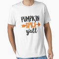Pumpkin Spice Y'all T-Shirt Cute Fall Farm Latte Women by 14thFloor