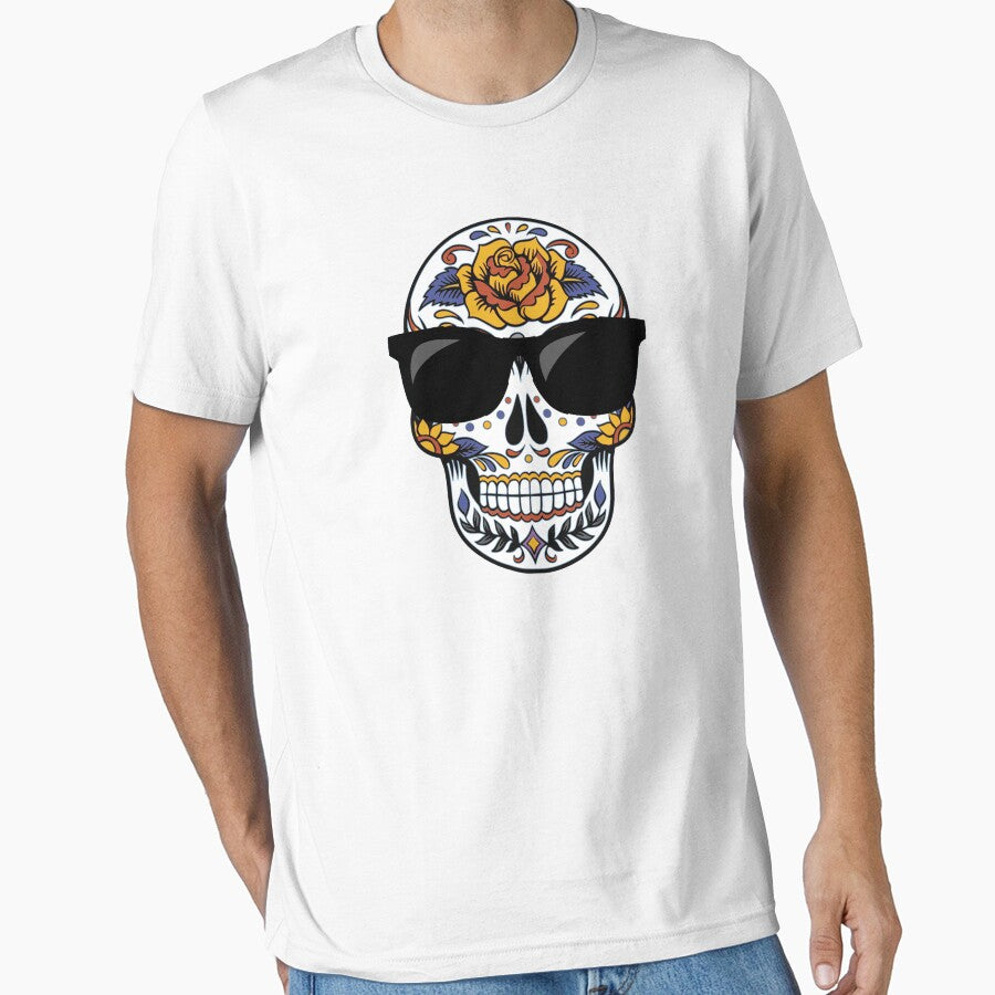 Sugar Skull With Sunglasses by BellaVille