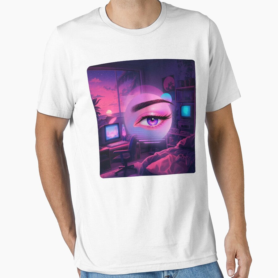 Vaporwave Winking Eye by vapormoon