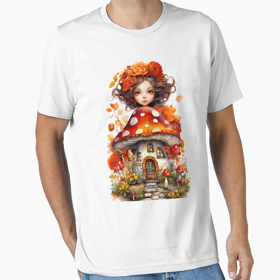 Mushroom Fall girl by haroulita