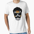 Sugar Skull With Mustache And Sunglasses by BellaVille