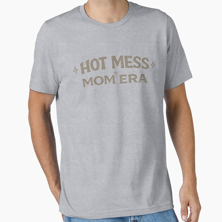 Hot Mess Mom Era Shirt, Funny Mom Tee, Mom Life Chaos Shirt, Relatable Mom Gift, Messy Mom Shirt by TKOprintdesigns