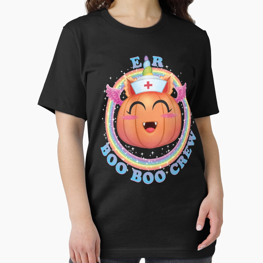 ER Boo Boo Crew Nursing Halloween Kawaii Unicorn Pumpkin Nurse (or is it a Cute Alicorn Pumpkin?) Costume by JinxWhaleDesign