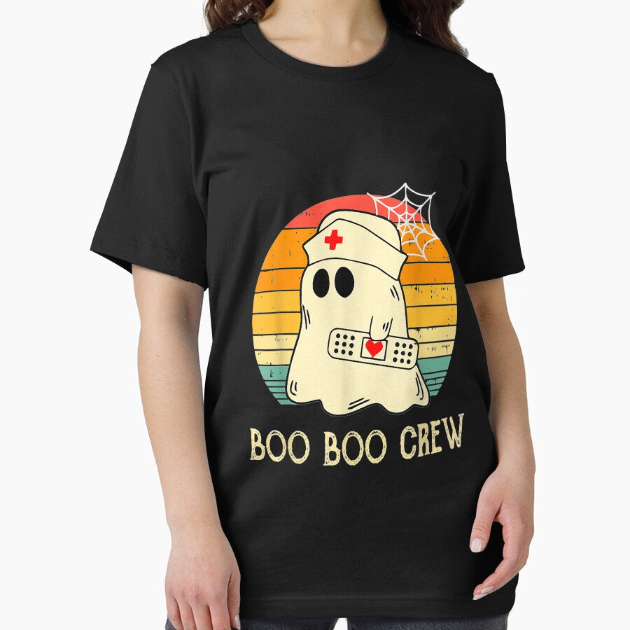 Boo Crew Nurse Ghost Funny Halloween Costume by idabry
