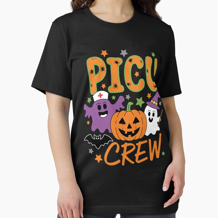 Pediatric Nurse Shirt Halloween Spooky Pediatric Squad by HORIZBoutique
