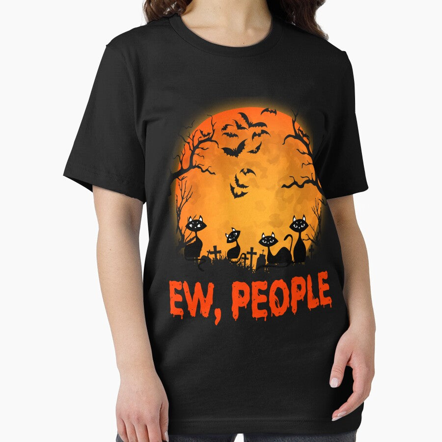 Ew People Halloween Black Cat by JonathanJeffrey