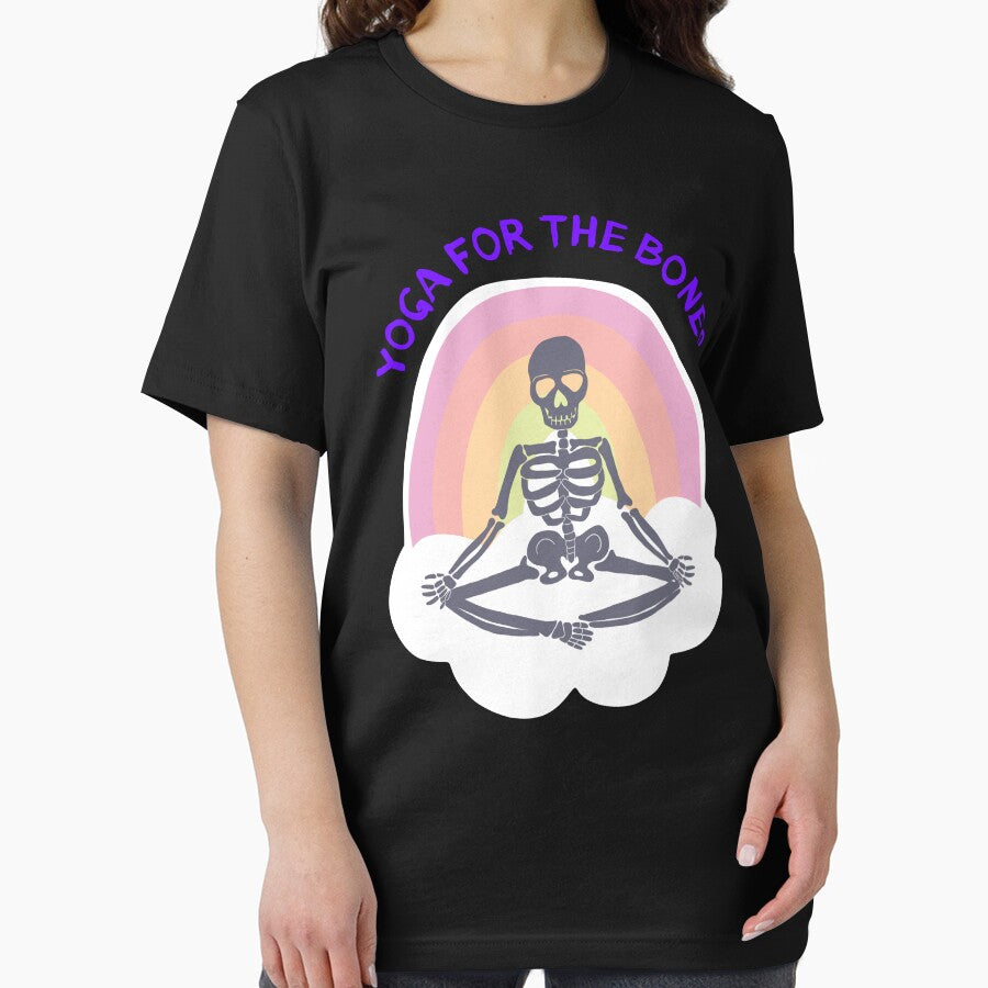 Cute Yoga Skeleton Yoga For The Bones by Eolithic