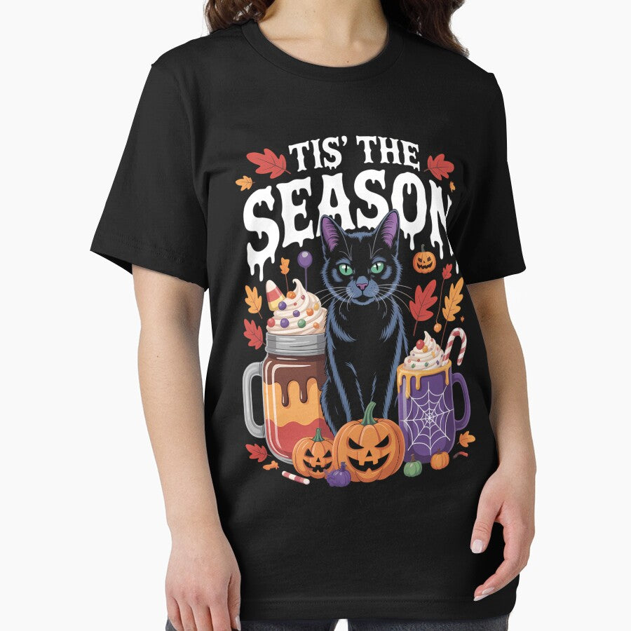 Autumn Fall Cute Coffee Pumpkin Cat Lovers by blueyeeti