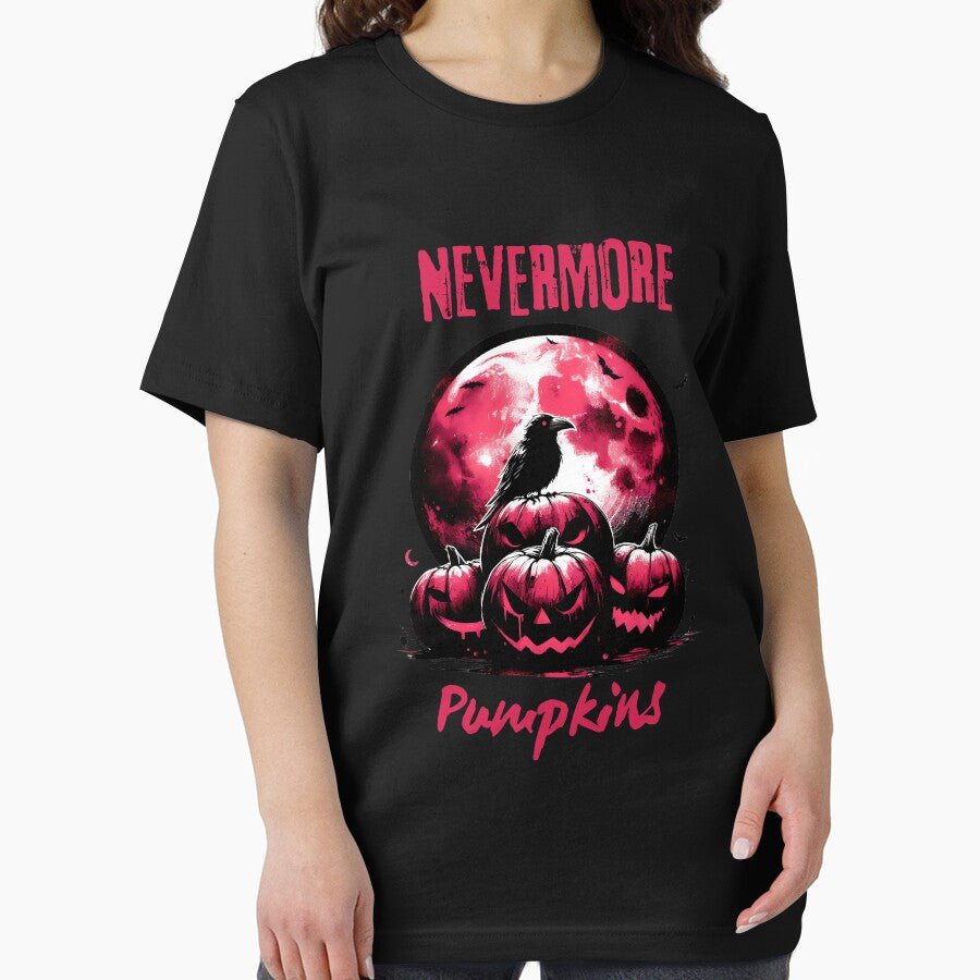 Nevermore, crow, raven, crow bird lovers, pumpkins, spooky vibes Halloween costumes, moon, fall, spooky by Collagedream
