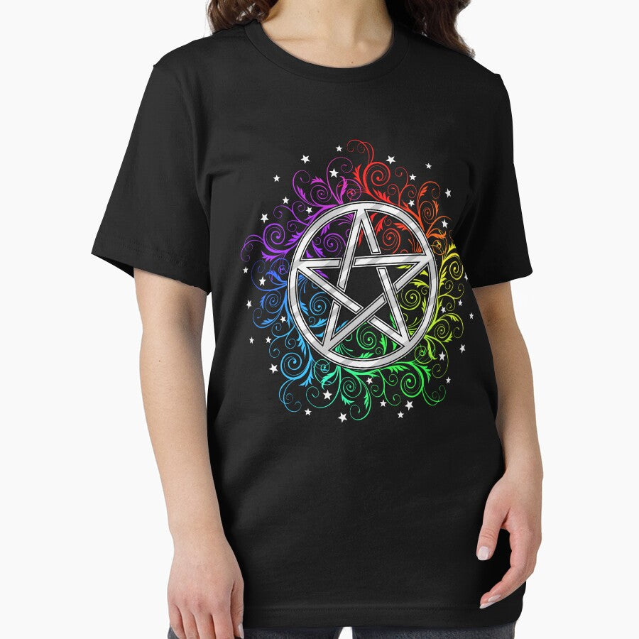 Rainbow Pentagram by RavenWake