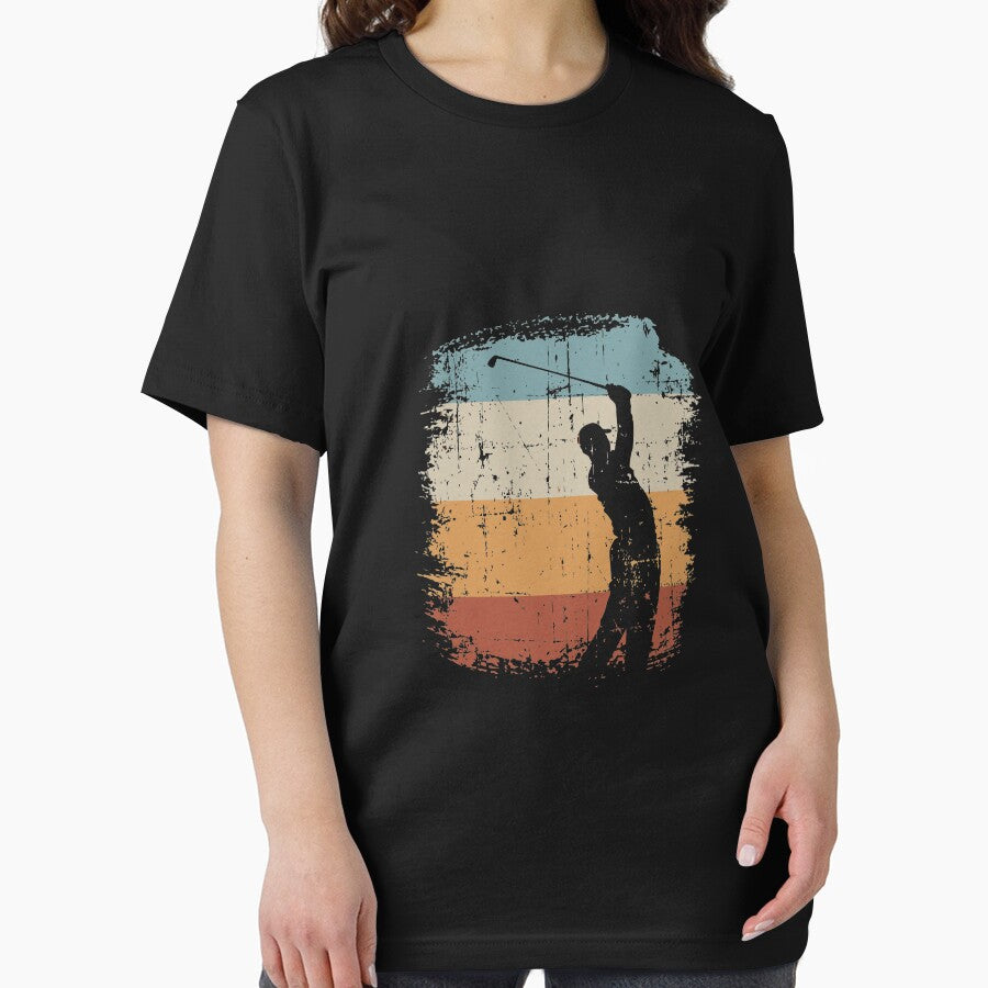 Vintage Golf Tee Off Distressed Gift For Golfer by slinkardru