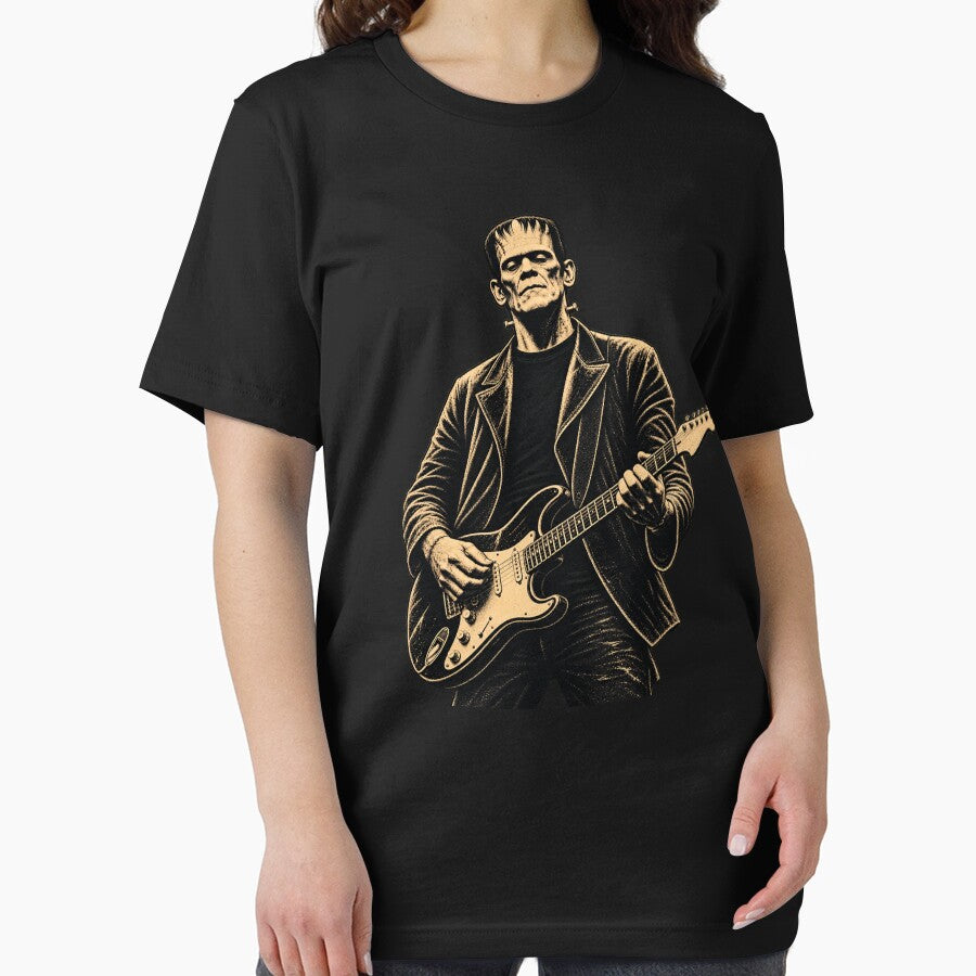 Gothic Monster Guitarist Playing Guitar Halloween by WILLIAMS-BR