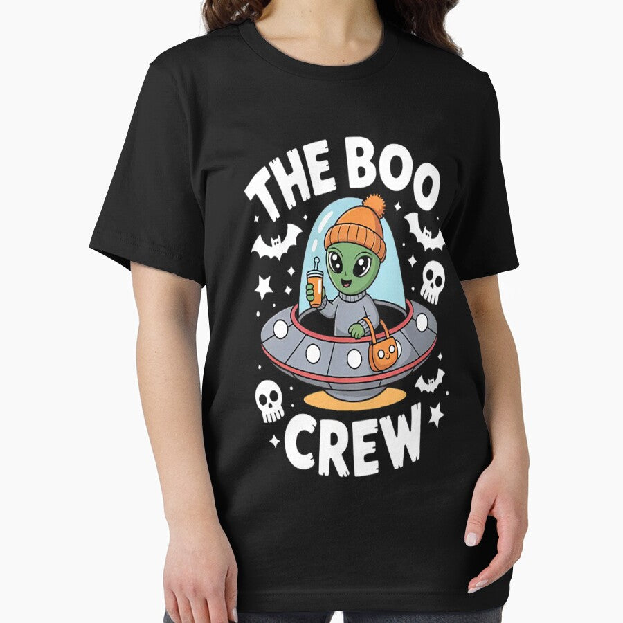 Halloween UFO Alien Ghost The Boo Crew by gandebro