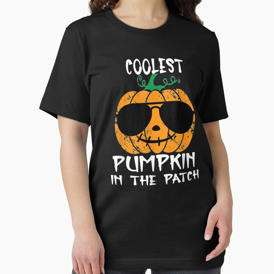 Coolest Pumpkin In The Patch Halloween by georgebuckart