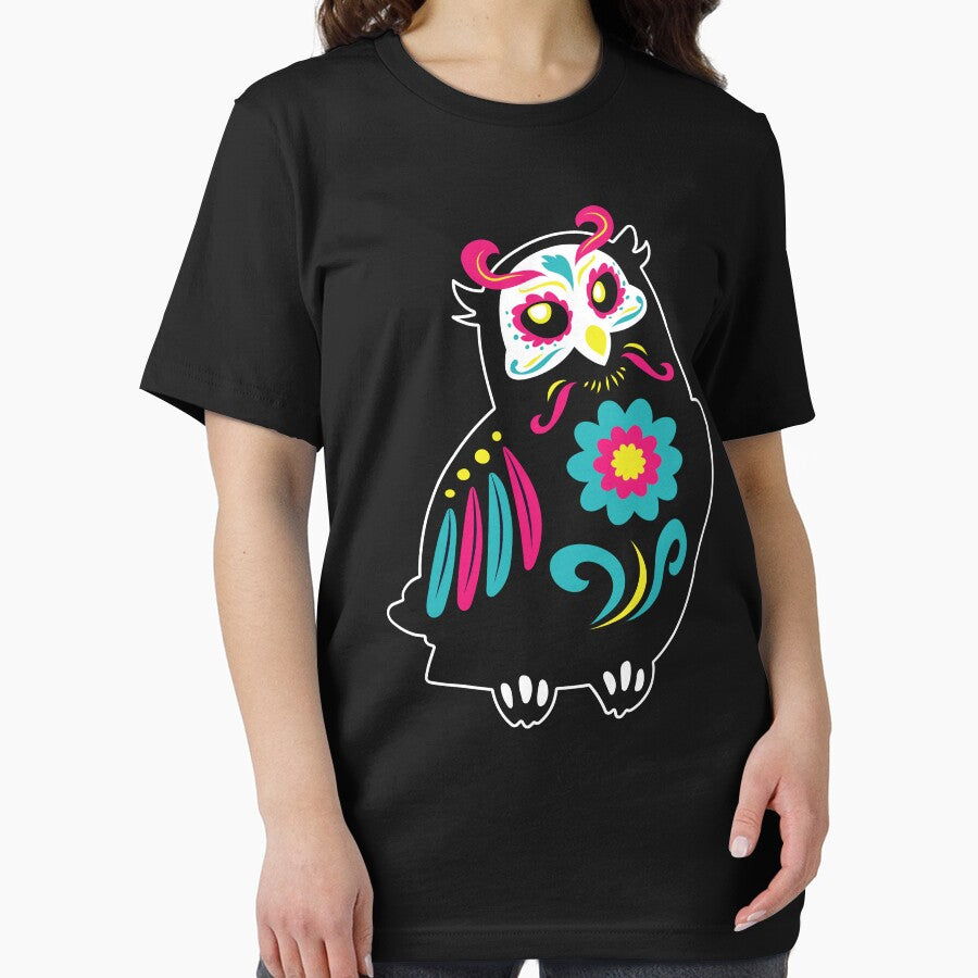 Dia de Los Muertos Owl Owls Mexiko by MooonTees