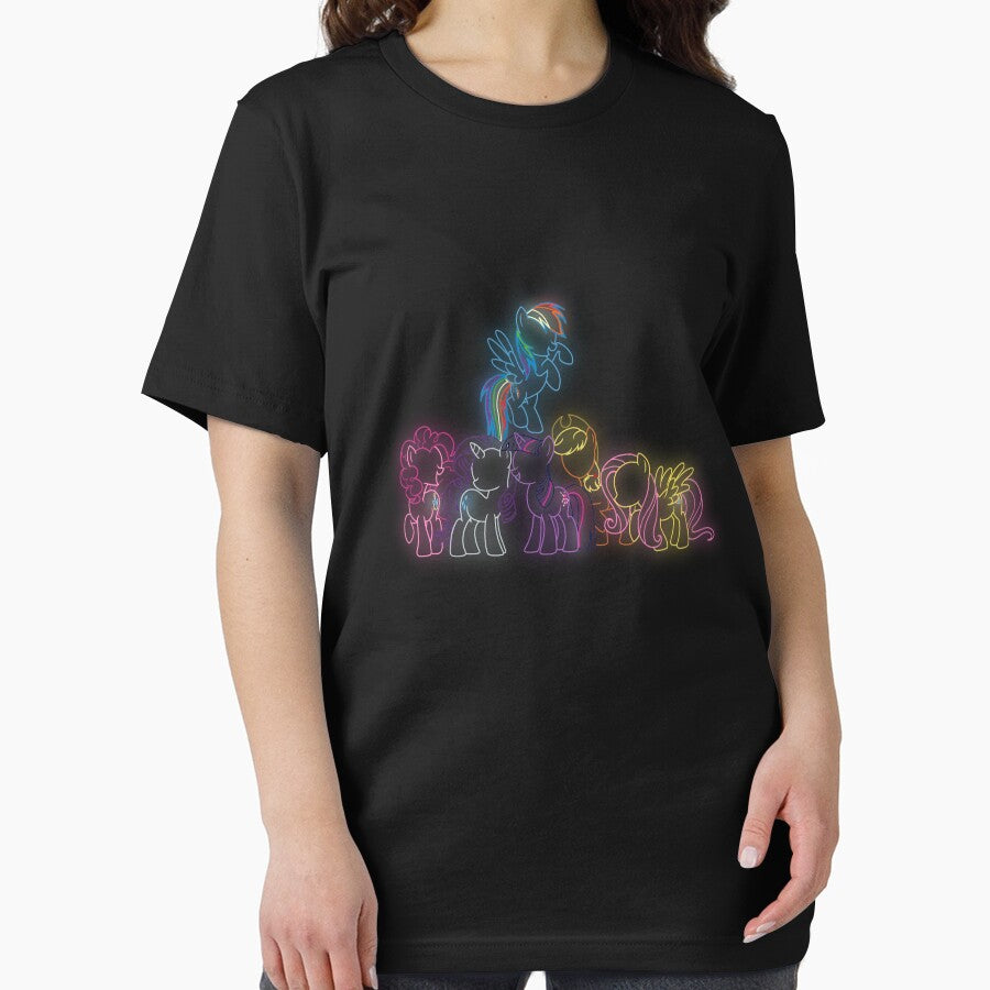 Pony Friends Neon Glow by dodj