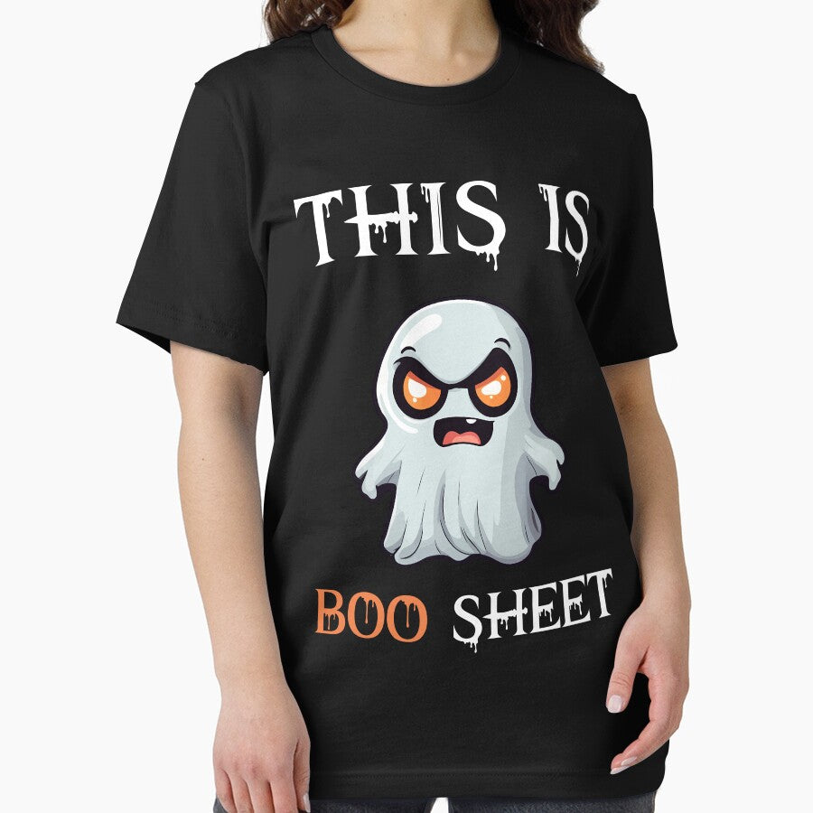 This Is Boo Sheet Ghost Halloween by Quirky Shirts