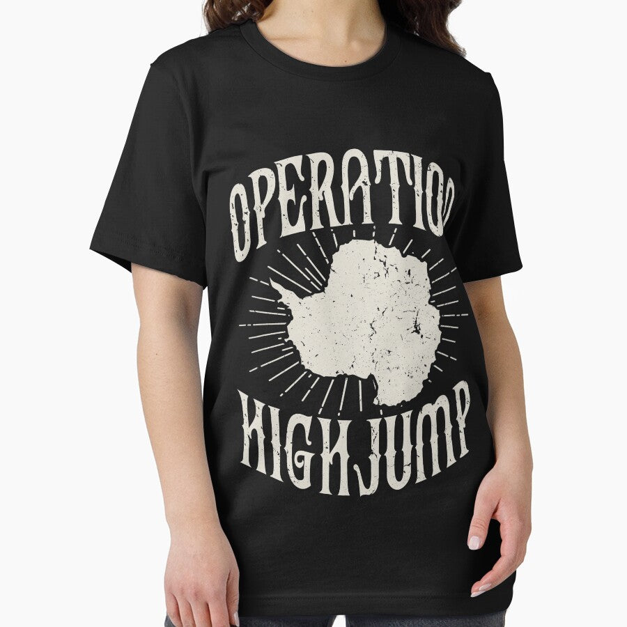 Operation High Jump Retro Vintage Distressed Antarctica Design by JakeRhodes