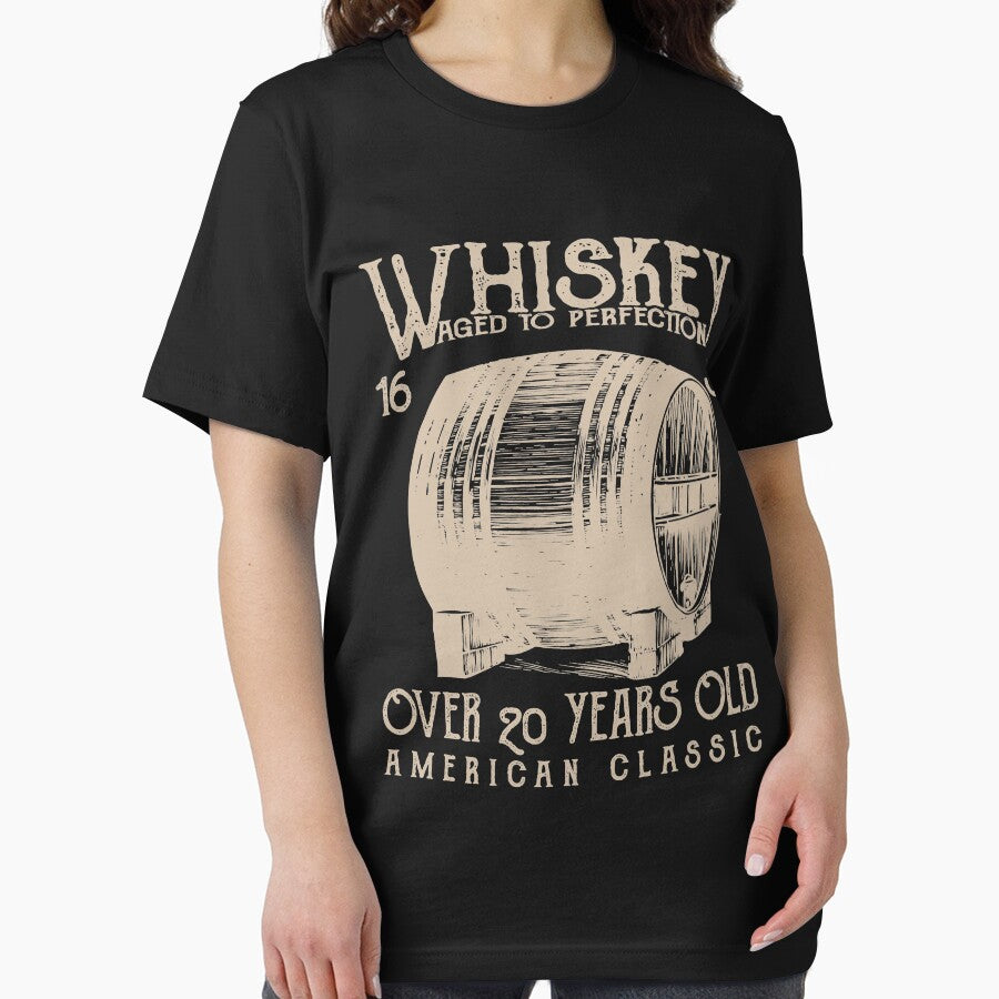 Whiskey Barrel Retro Vintage Distressed Design by JakeRhodes