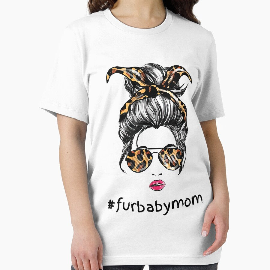 Fur Baby Leopard Messy Bun Sister Life by speakupandshine