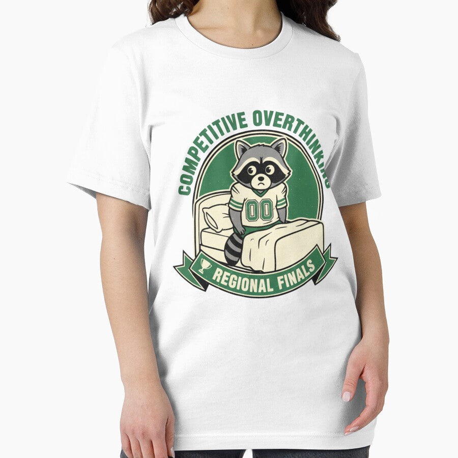 Competitive Overthinking Regional Finals Funny Raccoon by CF_VintageDesign