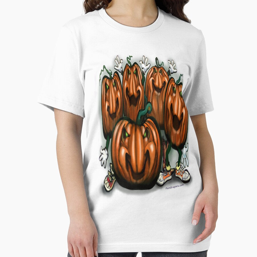 Pumpkin Party Tee by Kevin Middleton