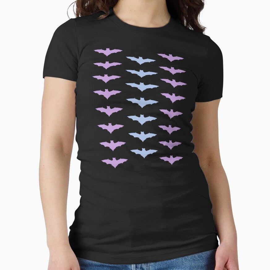 Pastel Bats in Blue & Lilac by flansolo