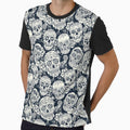 Floral Sugar Skull by iamdanry